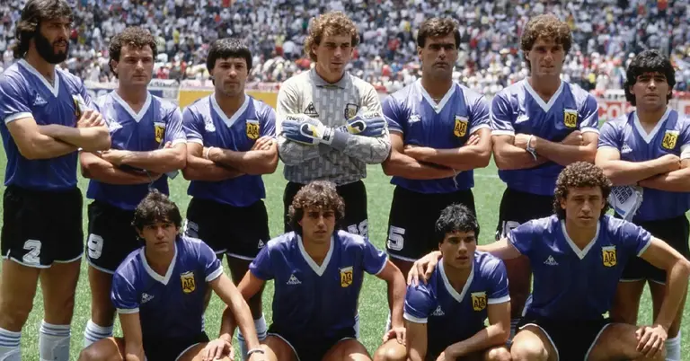 ১৯৮৬ সালের বিশ্বকাপে আর্জেন্টিনা দল